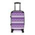 Fair Isle Knitting Cabin Suitcase